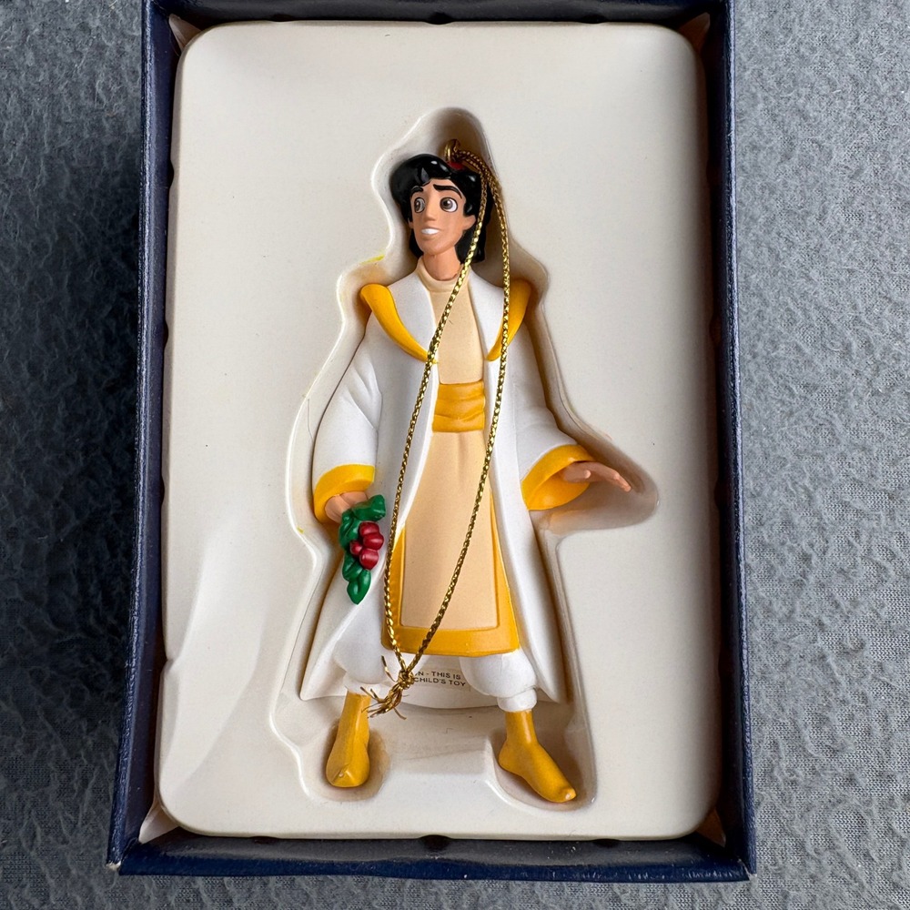 Disney Aladdin Grolier President's Edition Ornament Prince Ali 85600-973